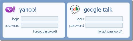 yahoo google facebook msn