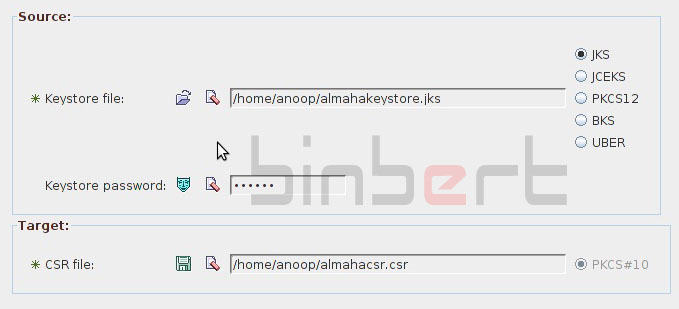 Keytool Csr Create